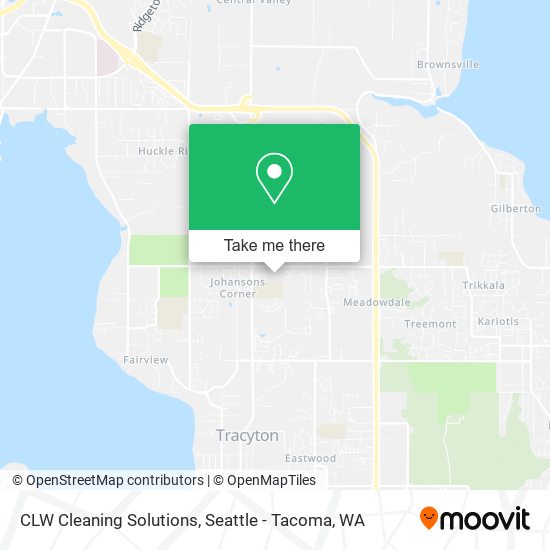 CLW Cleaning Solutions map