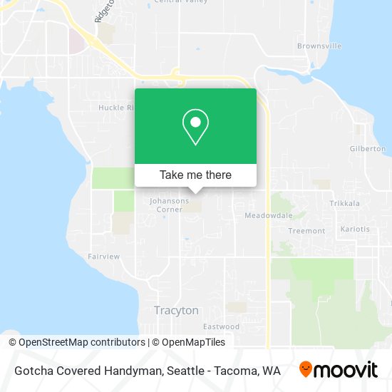 Mapa de Gotcha Covered Handyman