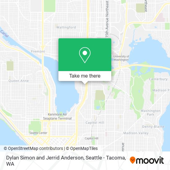 Dylan Simon and Jerrid Anderson map
