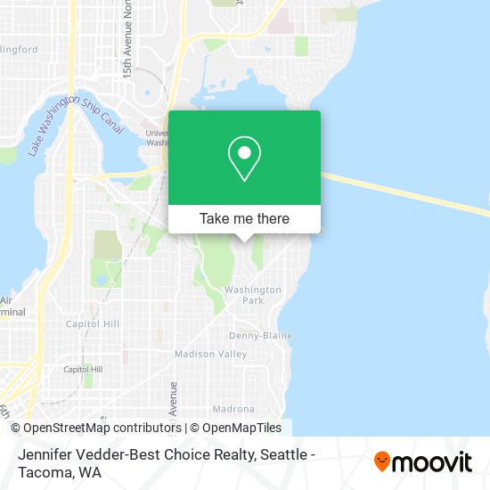 Mapa de Jennifer Vedder-Best Choice Realty