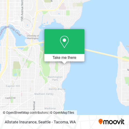 Allstate Insurance map