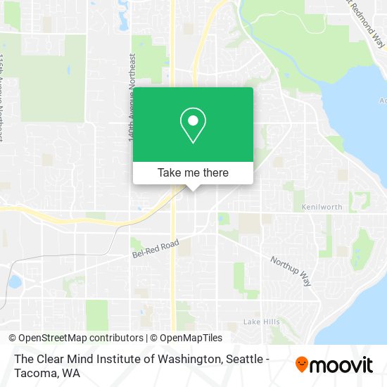 Mapa de The Clear Mind Institute of Washington
