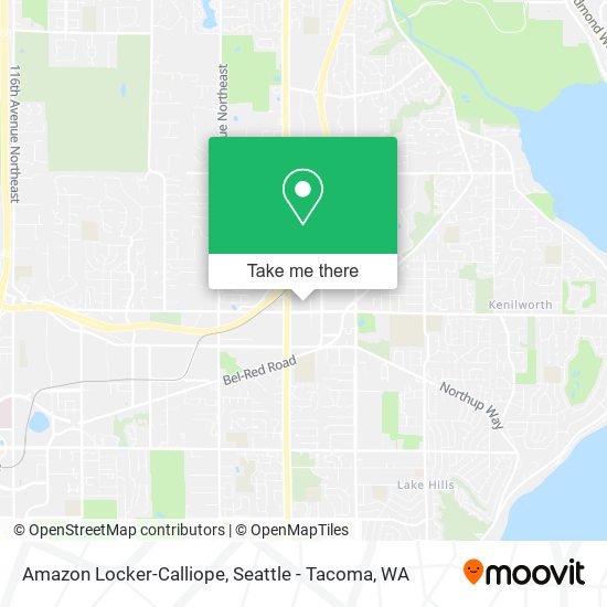 Mapa de Amazon Locker-Calliope