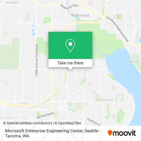 Microsoft Enterprise Engineering Center map