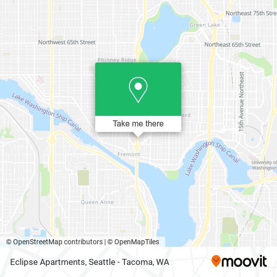 Mapa de Eclipse Apartments