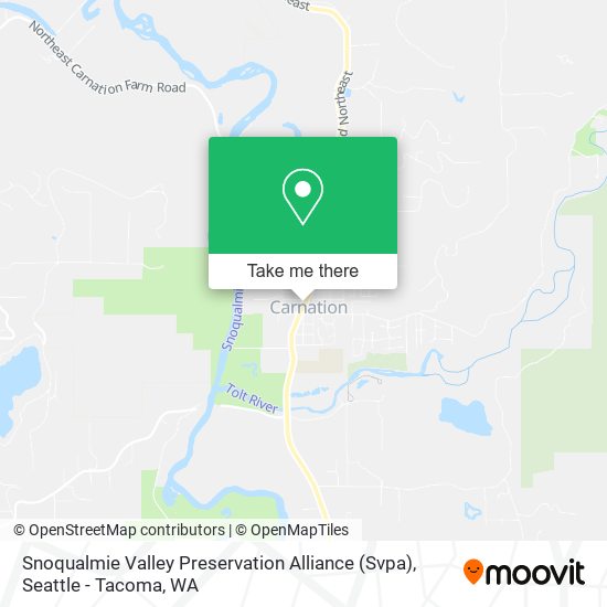 Mapa de Snoqualmie Valley Preservation Alliance (Svpa)