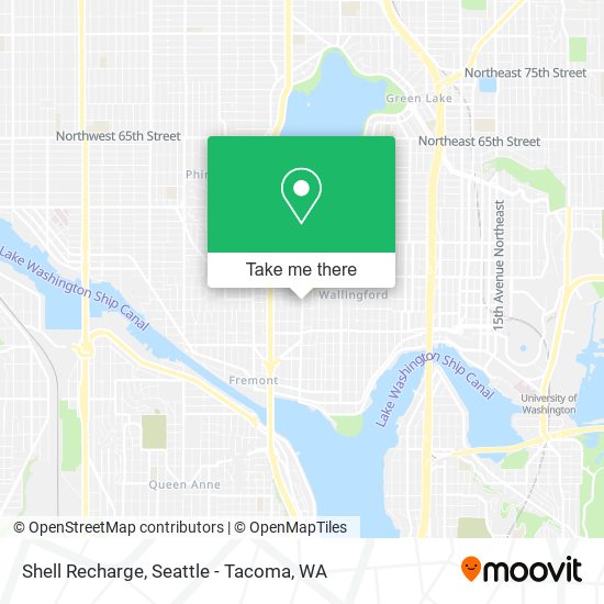 Shell Recharge map