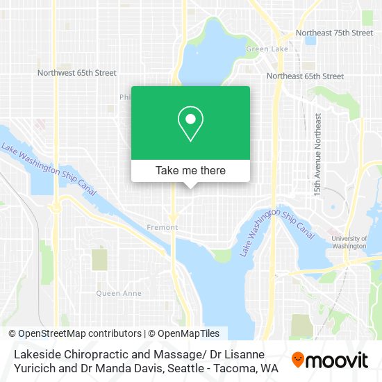 Mapa de Lakeside Chiropractic and Massage/ Dr Lisanne Yuricich and Dr Manda Davis