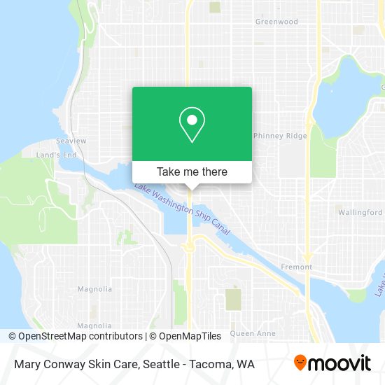 Mapa de Mary Conway Skin Care