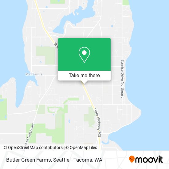 Butler Green Farms map