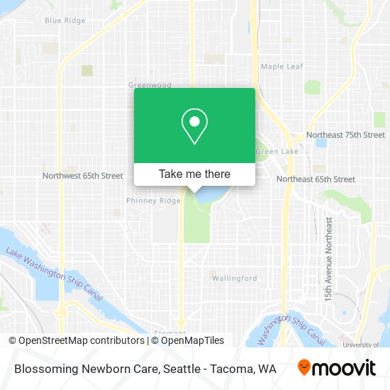 Blossoming Newborn Care map