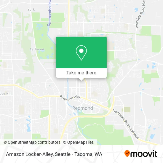 Amazon Locker-Alley map