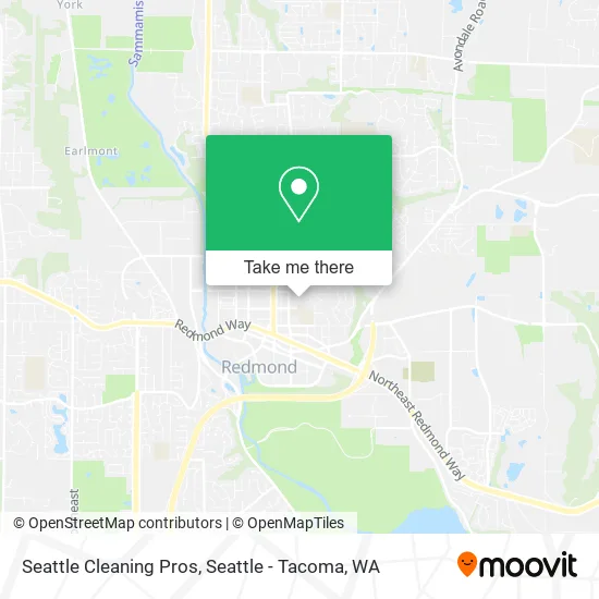 Mapa de Seattle Cleaning Pros