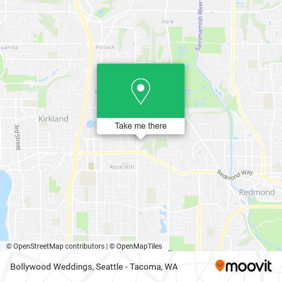 Bollywood Weddings map