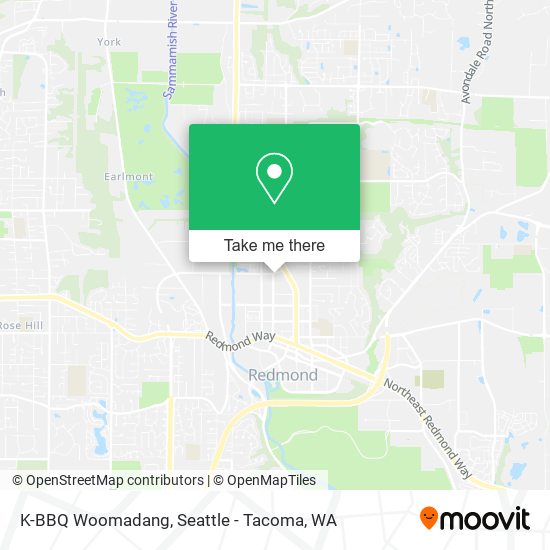 K-BBQ Woomadang map