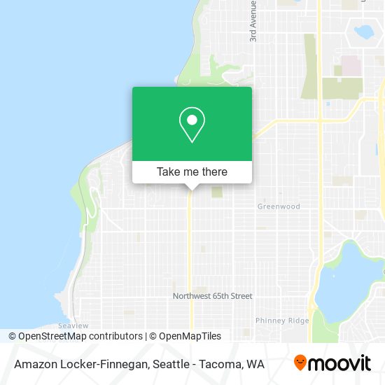 Mapa de Amazon Locker-Finnegan