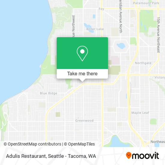 Mapa de Adulis Restaurant