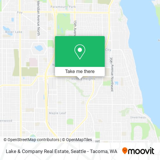 Lake & Company Real Estate map