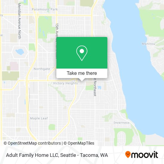 Adult Family Home LLC map