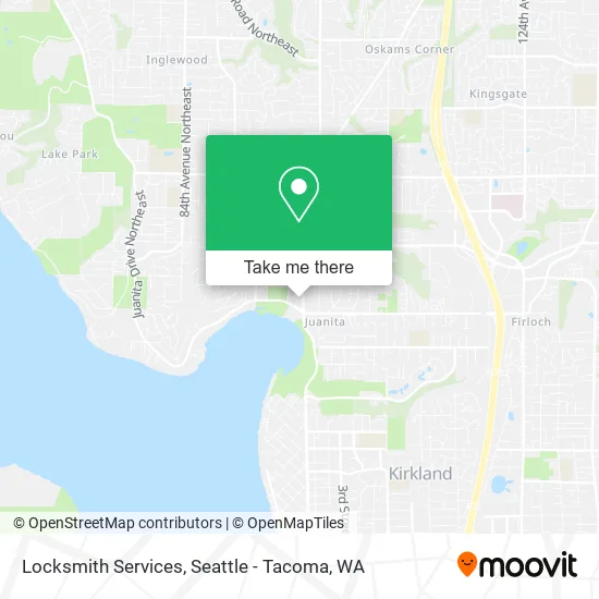 Locksmith Services map