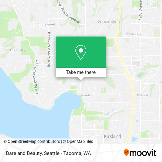 Bare and Beauty map