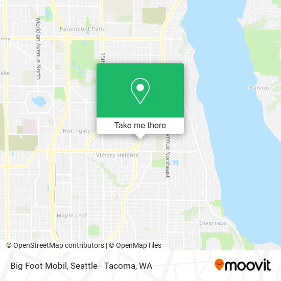 Mapa de Big Foot Mobil