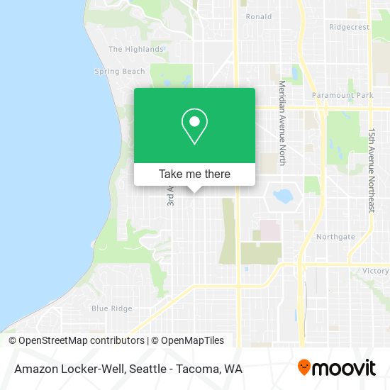 Amazon Locker-Well map
