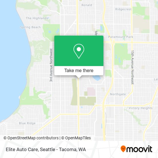 Mapa de Elite Auto Care