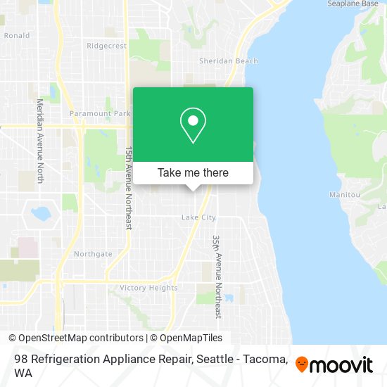 98 Refrigeration Appliance Repair map