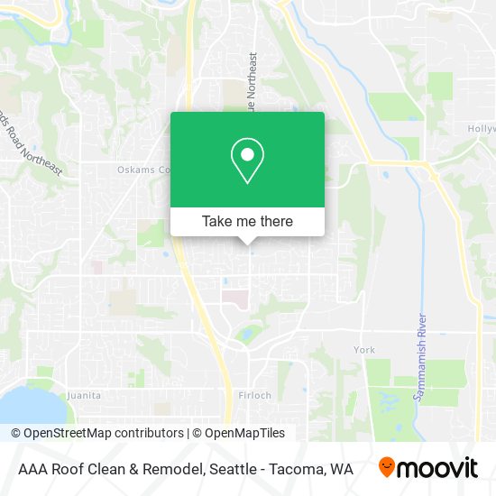 Mapa de AAA Roof Clean & Remodel