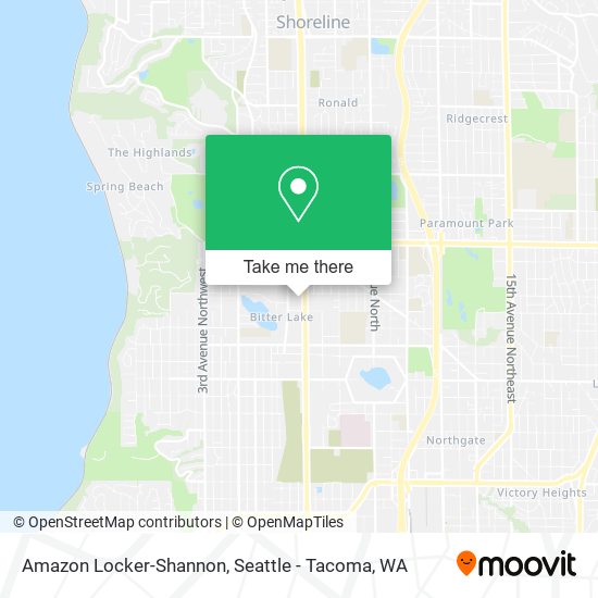 Amazon Locker-Shannon map
