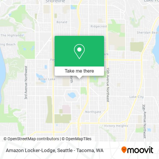 Mapa de Amazon Locker-Lodge