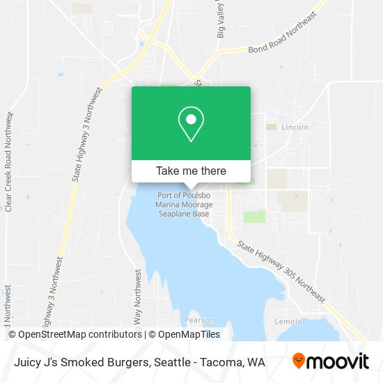 Juicy J's Smoked Burgers map