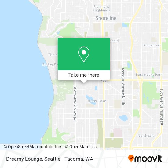 Mapa de Dreamy Lounge