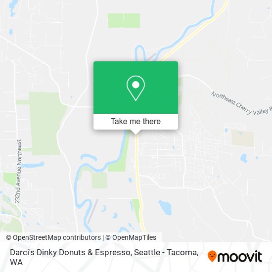 Mapa de Darci's Dinky Donuts & Espresso