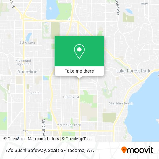 Afc Sushi Safeway map