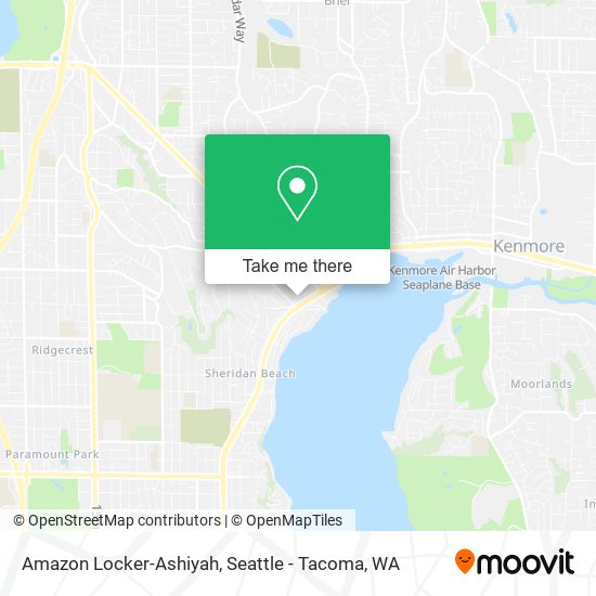 Mapa de Amazon Locker-Ashiyah