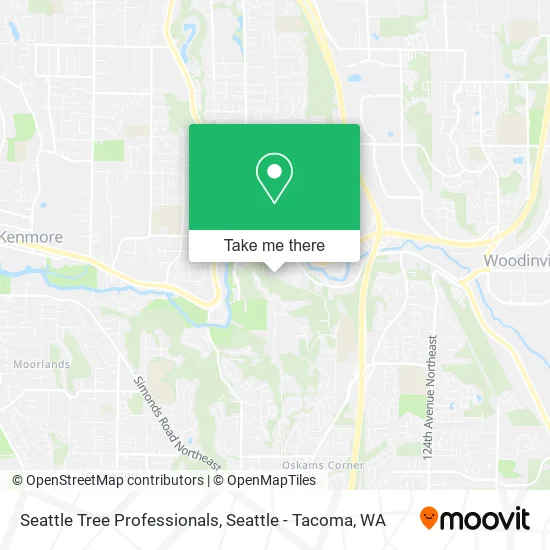 Mapa de Seattle Tree Professionals