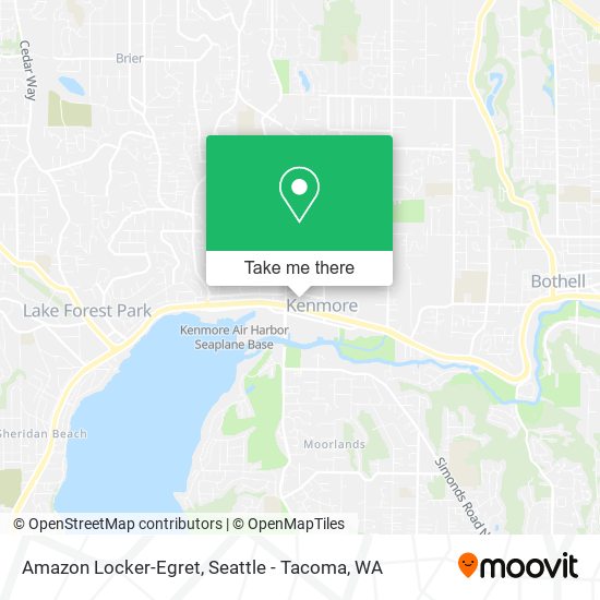 Mapa de Amazon Locker-Egret