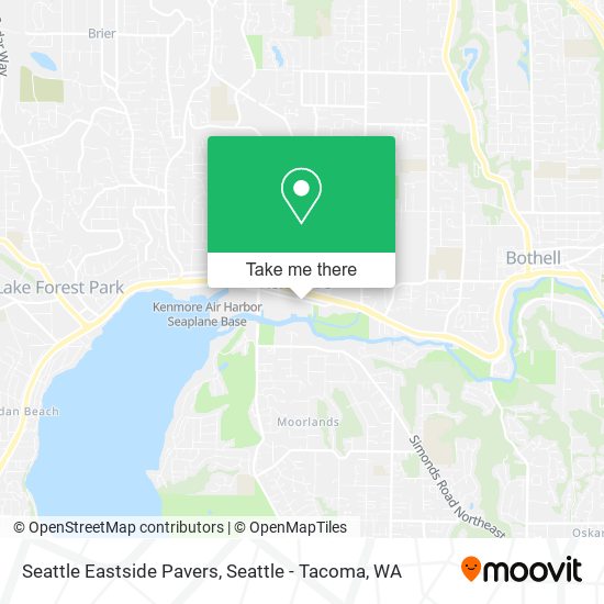 Mapa de Seattle Eastside Pavers