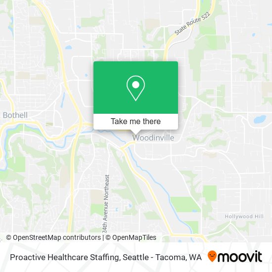 Proactive Healthcare Staffing map