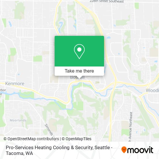 Pro-Services Heating Cooling & Security map