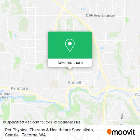 Ret Physical Therapy & Healthcare Specialists map