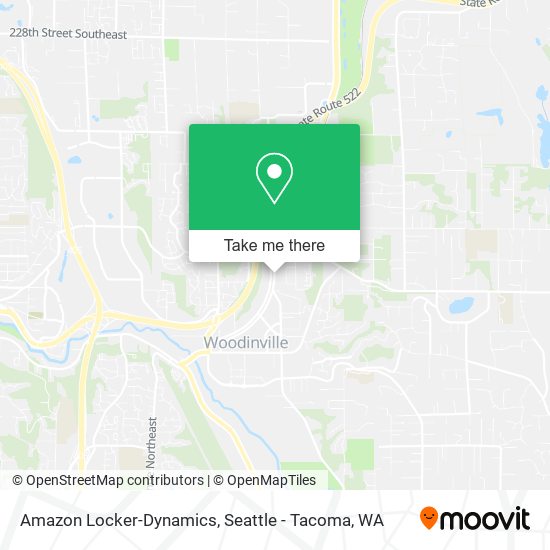 Amazon Locker-Dynamics map