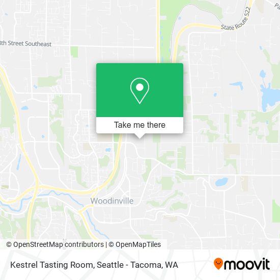Kestrel Tasting Room map