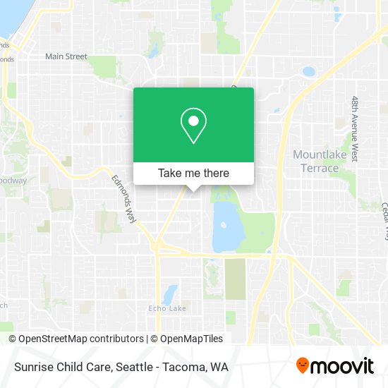 Sunrise Child Care map