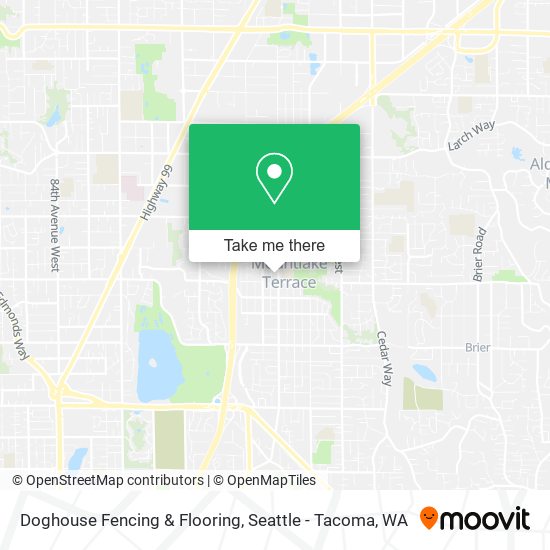 Doghouse Fencing & Flooring map