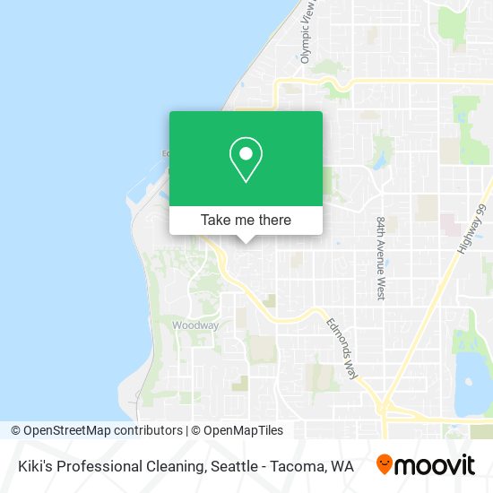 Kiki's Professional Cleaning map