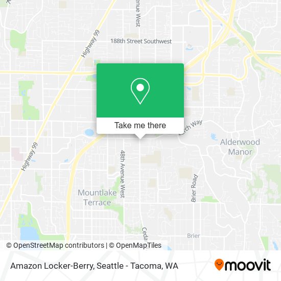 Mapa de Amazon Locker-Berry