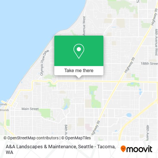 A&A Landscapes & Maintenance map